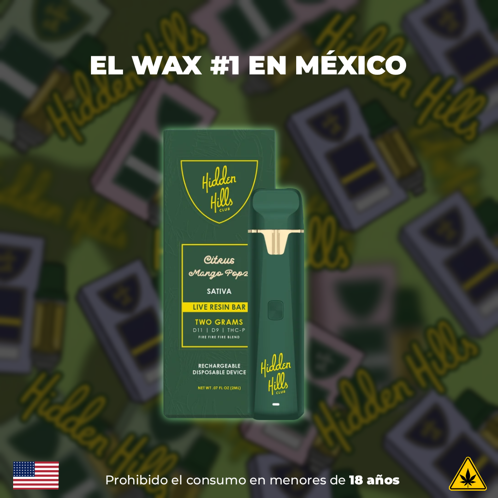 Hidden Hills Live Resin Fire Bar Wax 2G