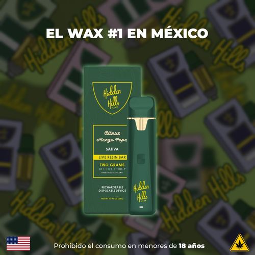 Hidden Hills Live Resin Fire Bar Wax 2G